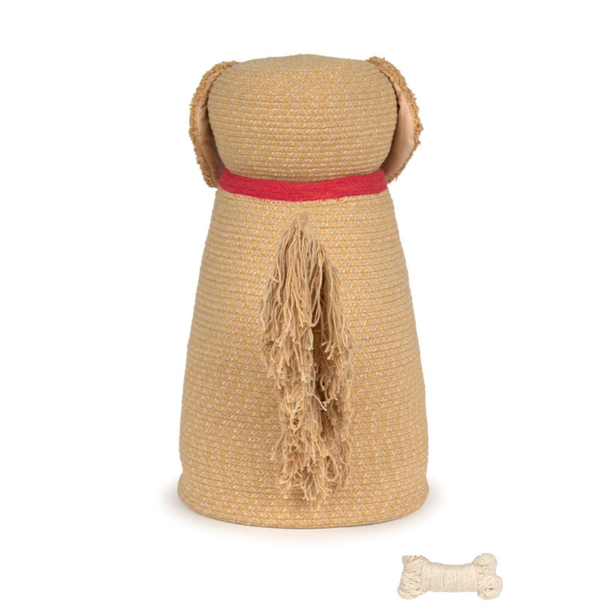 Lorena Canals Cesta de juguetes para niños de algodón Luna, cestas almacenaje decorativas, 40x30x55 cm