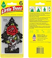 Vista 113 de Little Trees - Ambientador de árbol colgante que proporciona un aroma de larga duración para tu hogar o tu auto. Aroma Summer Linen, 24