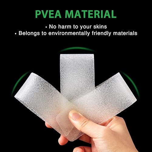 Miniatura 7 de Tiras antideslizantes para bañera, 18 unidades, adhesivos más grandes, antideslizantes, para bañera, baño, escaleras con raspador prémium