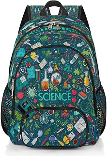 School Backpack Science Chemistry Elementary School Bags Bookbag Daypack