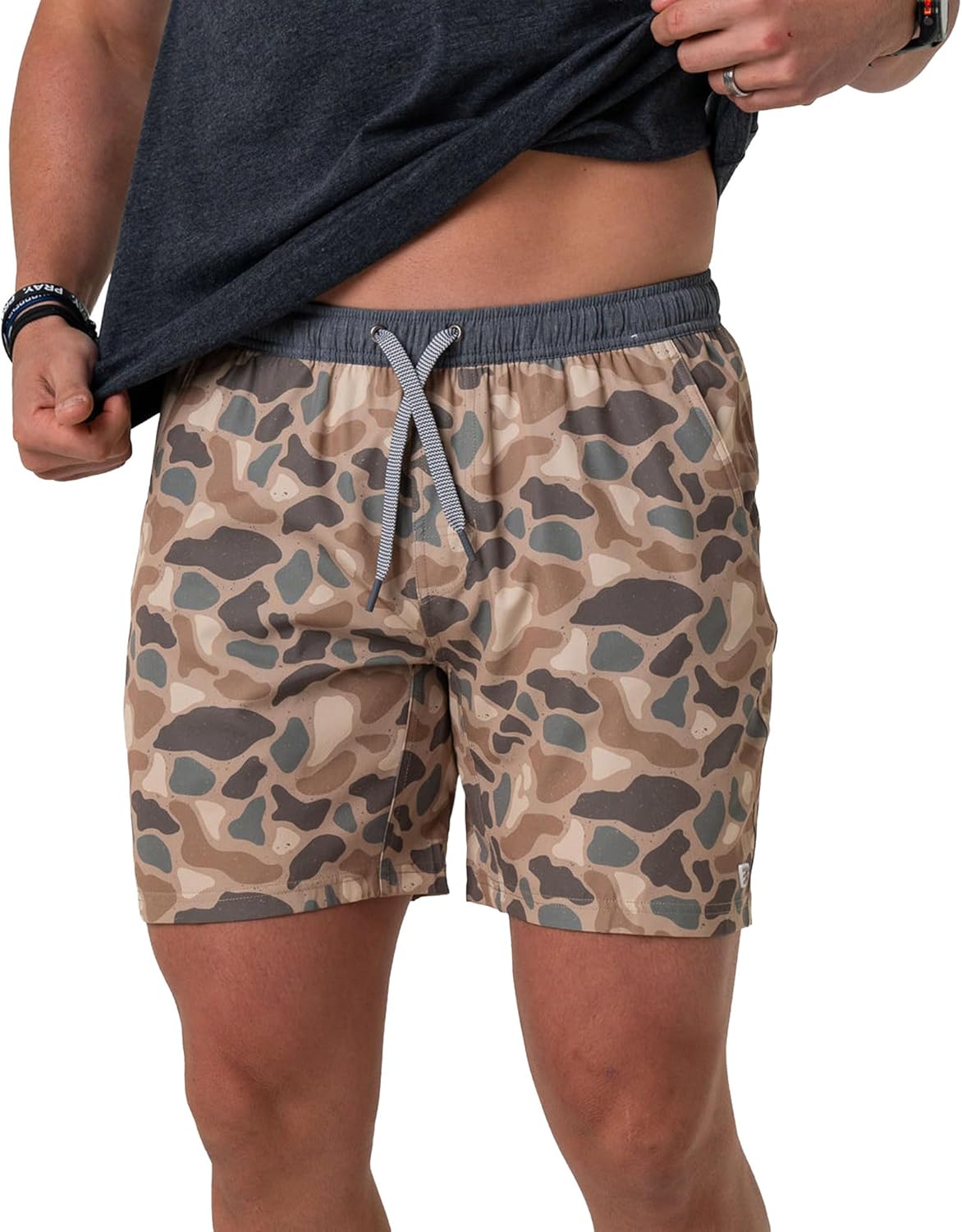 BURLEBO Athletic Short - Pintail Camo