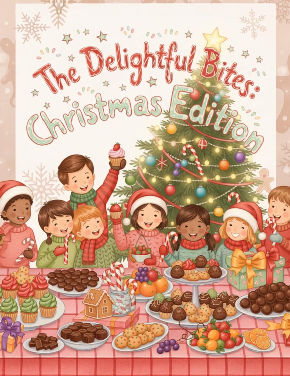 The Delightful Bites: Christmas Edition: Coloring Book for Kids