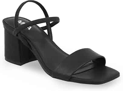 Amazon.com | MIA Womens Zissy Black 6 Medium | Heeled Sandals