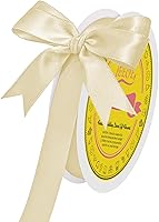 Vista 195 de Cinta de satén plateada de doble cara de 1-1/2 pulgadas x 50 yardas, cinta plateada de poliéster para envolver regalos, muy adecuada para bodas