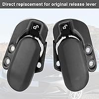 Vista 2 de Kit de reconstrucción de pestillo superior convertible para Mazda Miata Billet Aluminio (NEGRO)