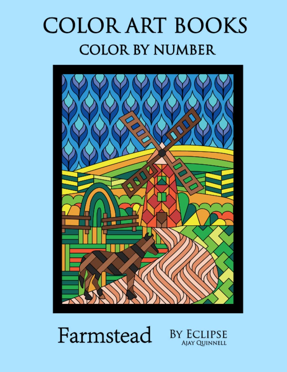 Farmstead - Color by Number book : Superior paper edition