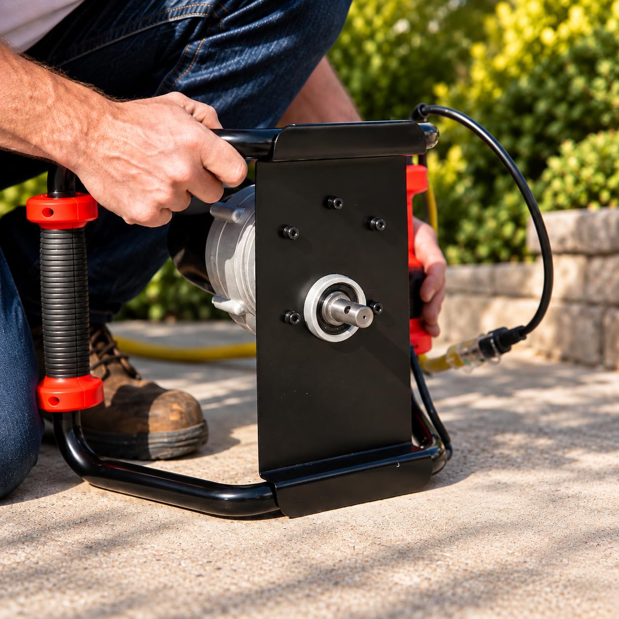 XtremepowerUS 1500W Post Hole Digger - Dig Easy! -4 XtremepowerUS 1500W Post Hole Digger - Dig Easy! -4