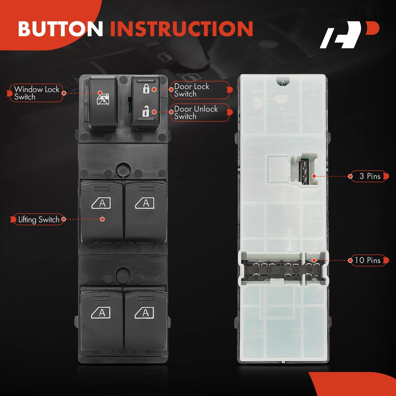 Amazon.com: A-Premium Driver Side Power Master Window Switch