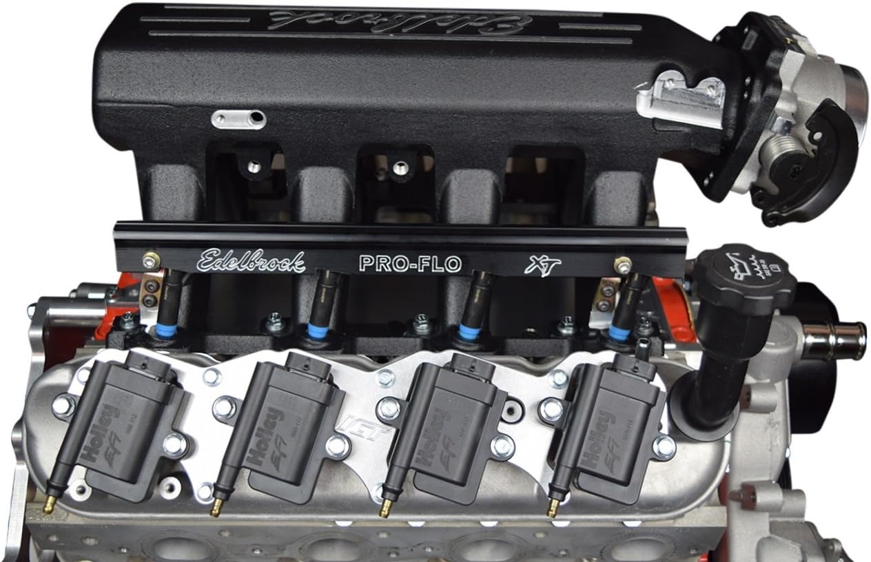 ICT Billet LS Billet Aluminum Coil Brackets Compatible with Holley AMP EFI Smart Coil Pack (LSA LS9 Valve Cover ONLY) 551920