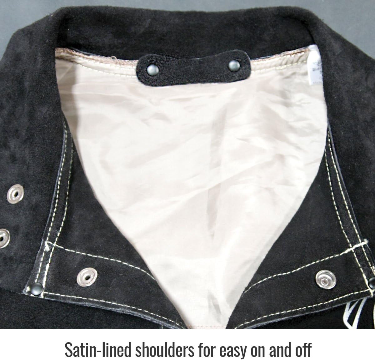 Buу 2 gеt 3 Black Stallion JL1030-BB Color Block Leather Welding Jacket, Large