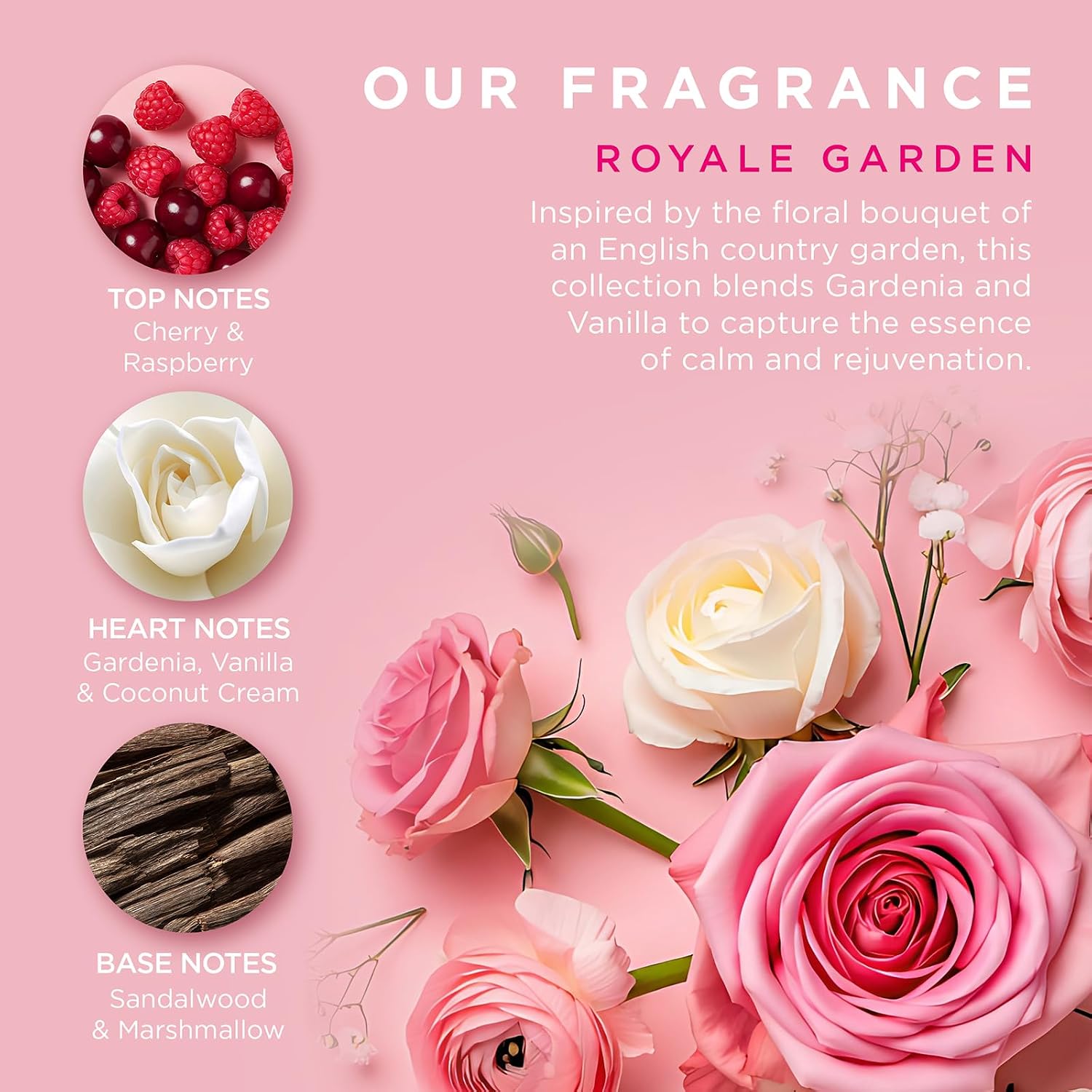 Baylis & Harding Royale Garden Luxury Keepsake Tin, Gift Set for Women