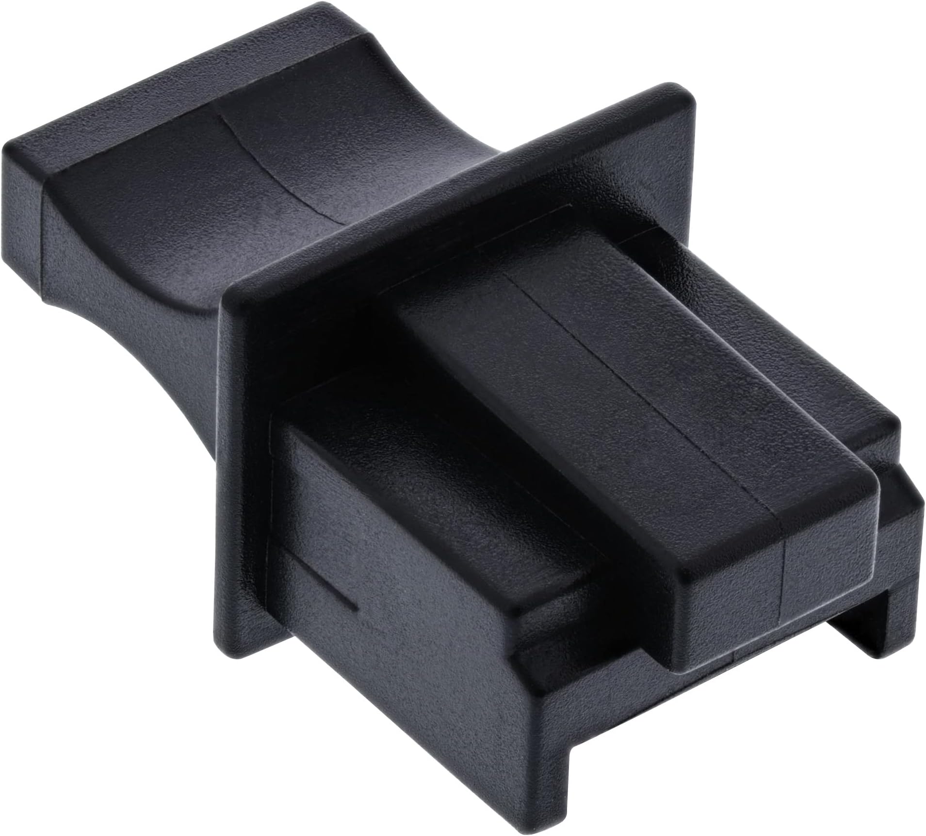 59942E Pack of 100 Dust Covers for RJ45 Socket Black