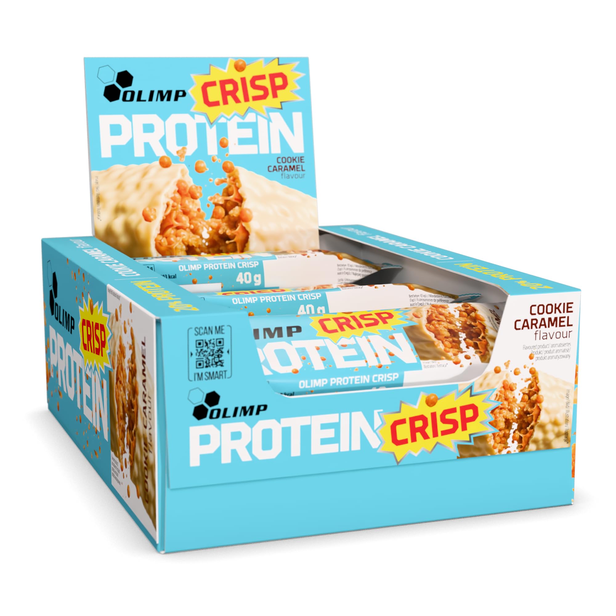 Olimp Protein Crisp Bar 20x40 g