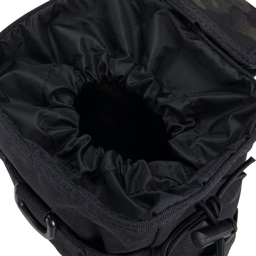 EXCELLENT ELITE SPANKER Molle Dump Pouch Drawstring Magazine Utility Pouch Folding Dump Pouch Waist Bag