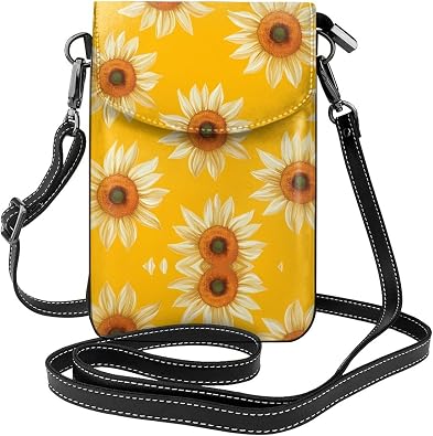 wfgadcbe Printed Crossbody Bag, Soft Lining, Scratch-Resistant and Durable, Ideal for Daily Commuting or Gifting