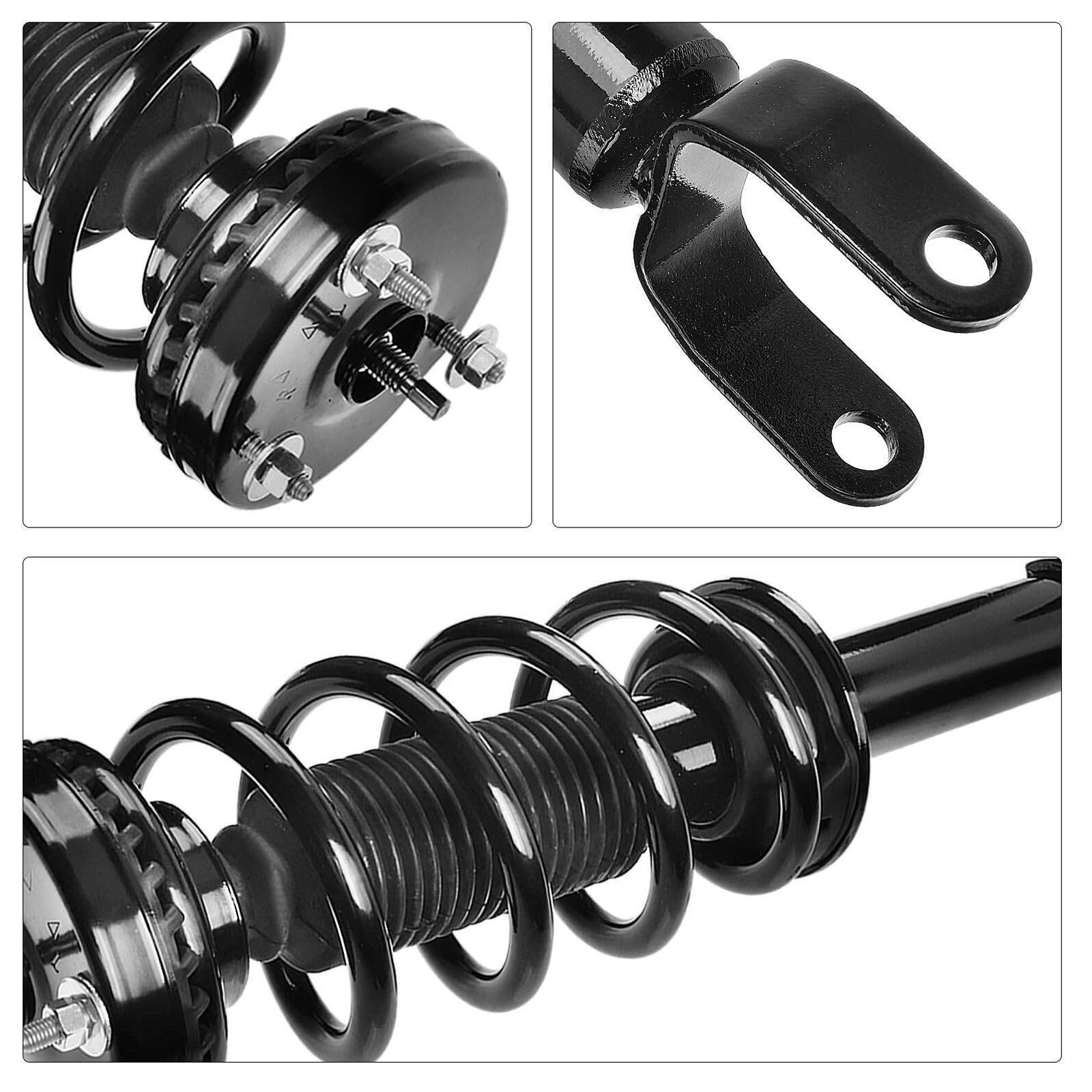 Amazon.com: QgZPJGB 2X Complete Strut & Coil Spring Assembly Front  