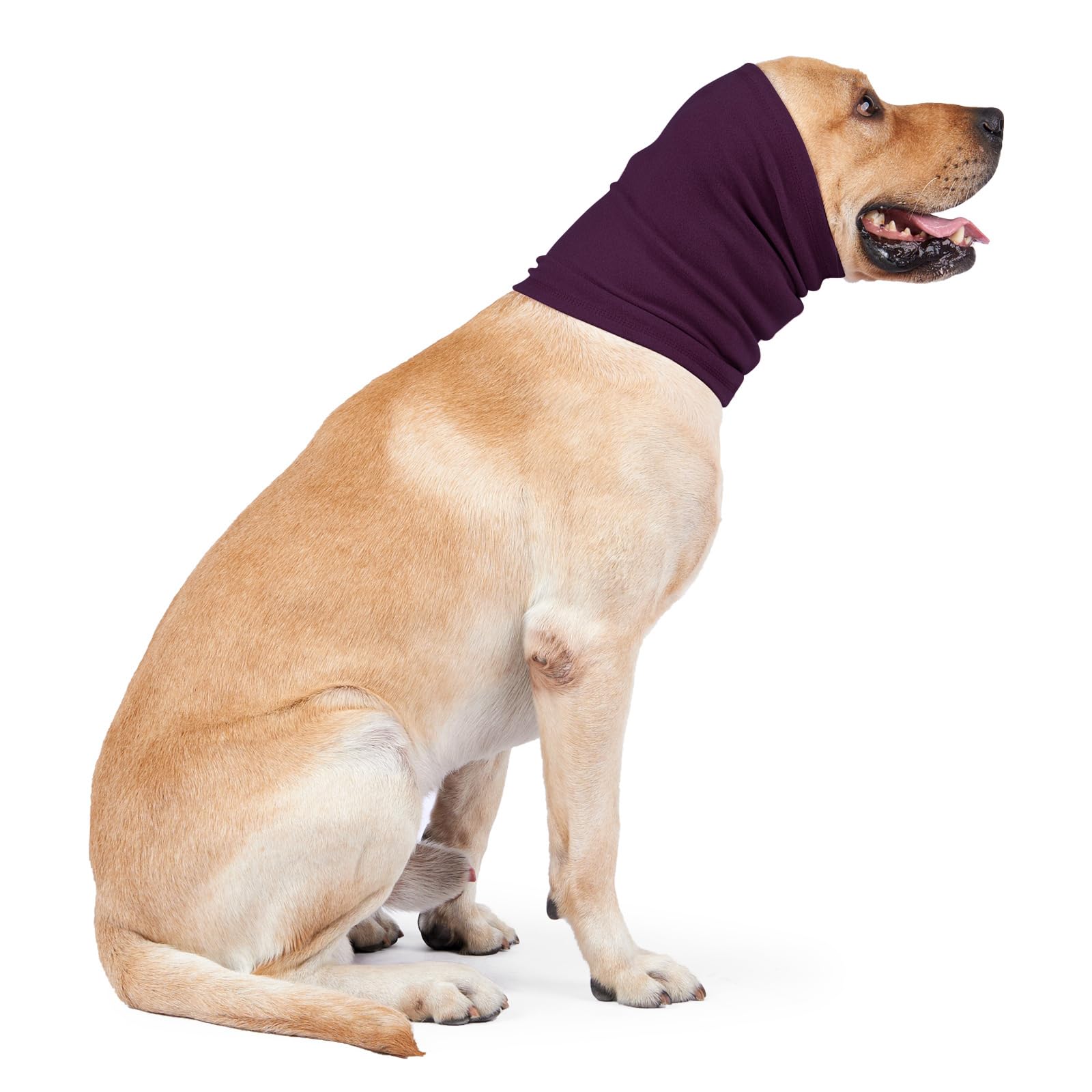 Yaopelky Calming Dog Ear Covers for Noise Protection, Headband for Anxiety Relief Noise Canceling for Fireworks Thunderstorms - Image 4