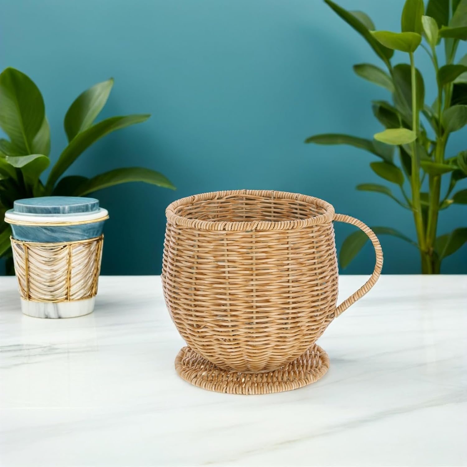ORFOFE Coffee Bag Holders: Coffee Capsule Cup Basket Counter Storage Organizer Bar Accessories For Egg Dried Fruit Vegetable Container