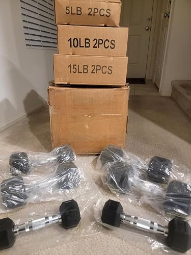 Excellent quality dumbells! Perfect starter set
