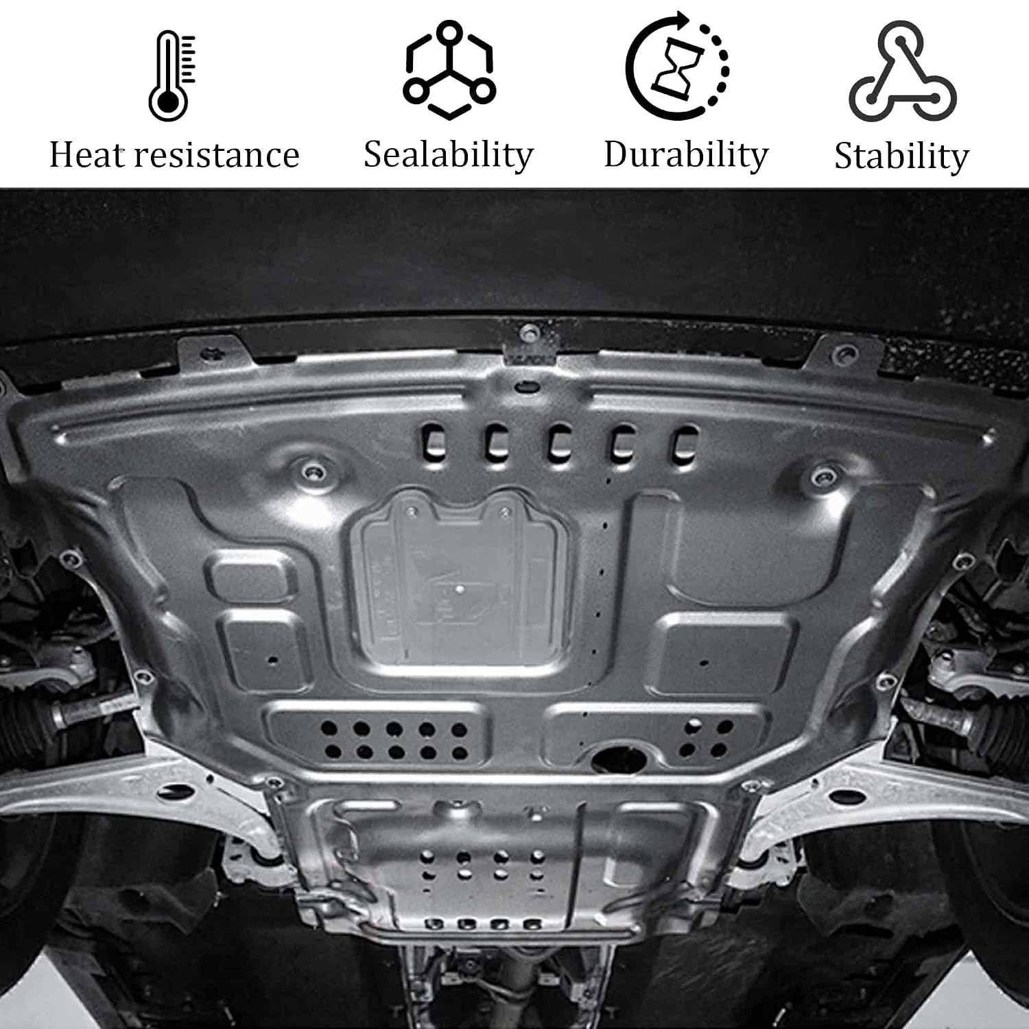 3PCS 2 Bolt Car Exhaust Flange Gasket High Temp Resistant Replacement Standard Manifold Gasket for Muffler Car Accessories (3 Inch)
