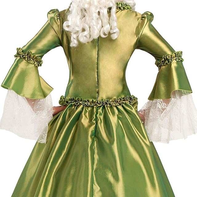 Foto 7 de 7 de My Other Me Disfraz Versalles mujer blanco y verde talla M-L adulto