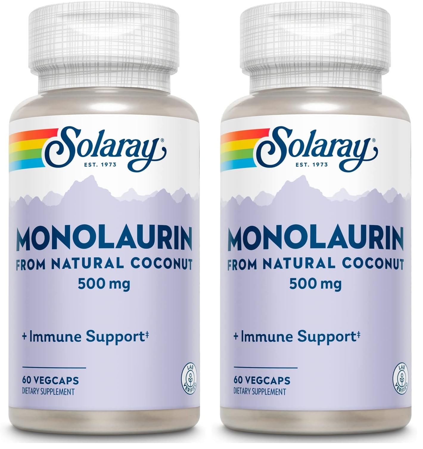 SOLARAY Monolaurin 500mg VegCaps