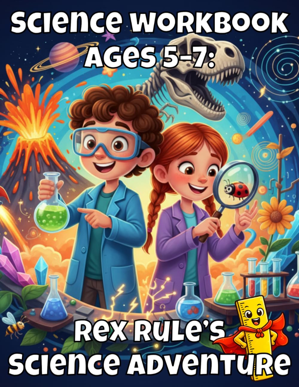 Science Workbook Ages 5–7: Rex Rule’s Science Adventure: Fun STEM Activities, Science Worksheets, and Discovery Adventures for Ages 5–7