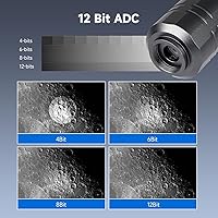 Vista 8 de SVBONY SV165 Mini alcance guía con cámara de telescopio SV305C Pro y base universal de cola de milano