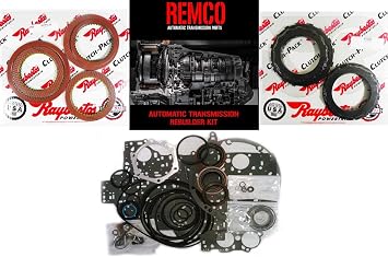 4L80E 4L85E [97-UP] Transmission Rebuilt Kit Master Overhault Stage-1 Raybestos Red Clutches and Kolene Steels Automatic