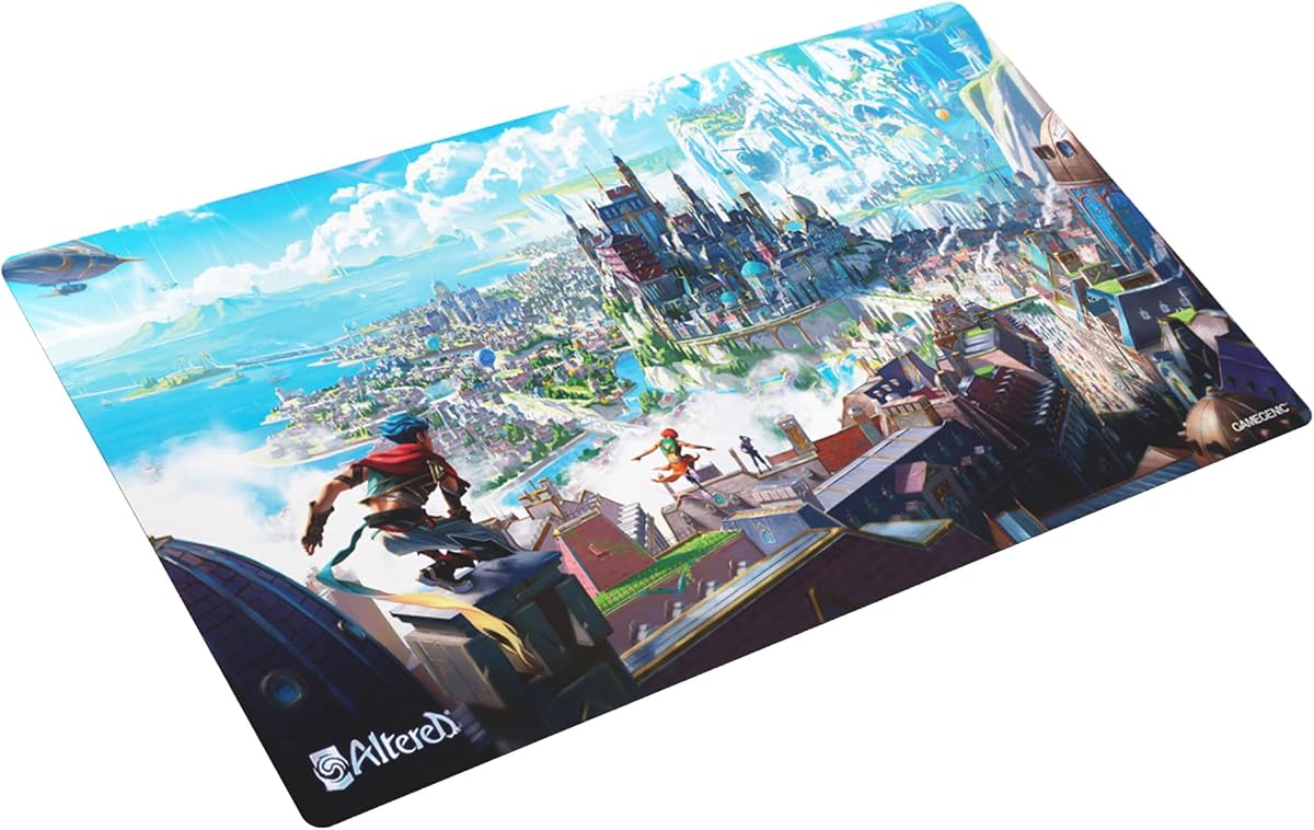 Alterado Arkaster Prime PLAYMAT | Gamegenic Tapete de juego TCG suave y acolchado, superficie ultrafina, antideslizante, impresión artística a todo color, 61x35cm