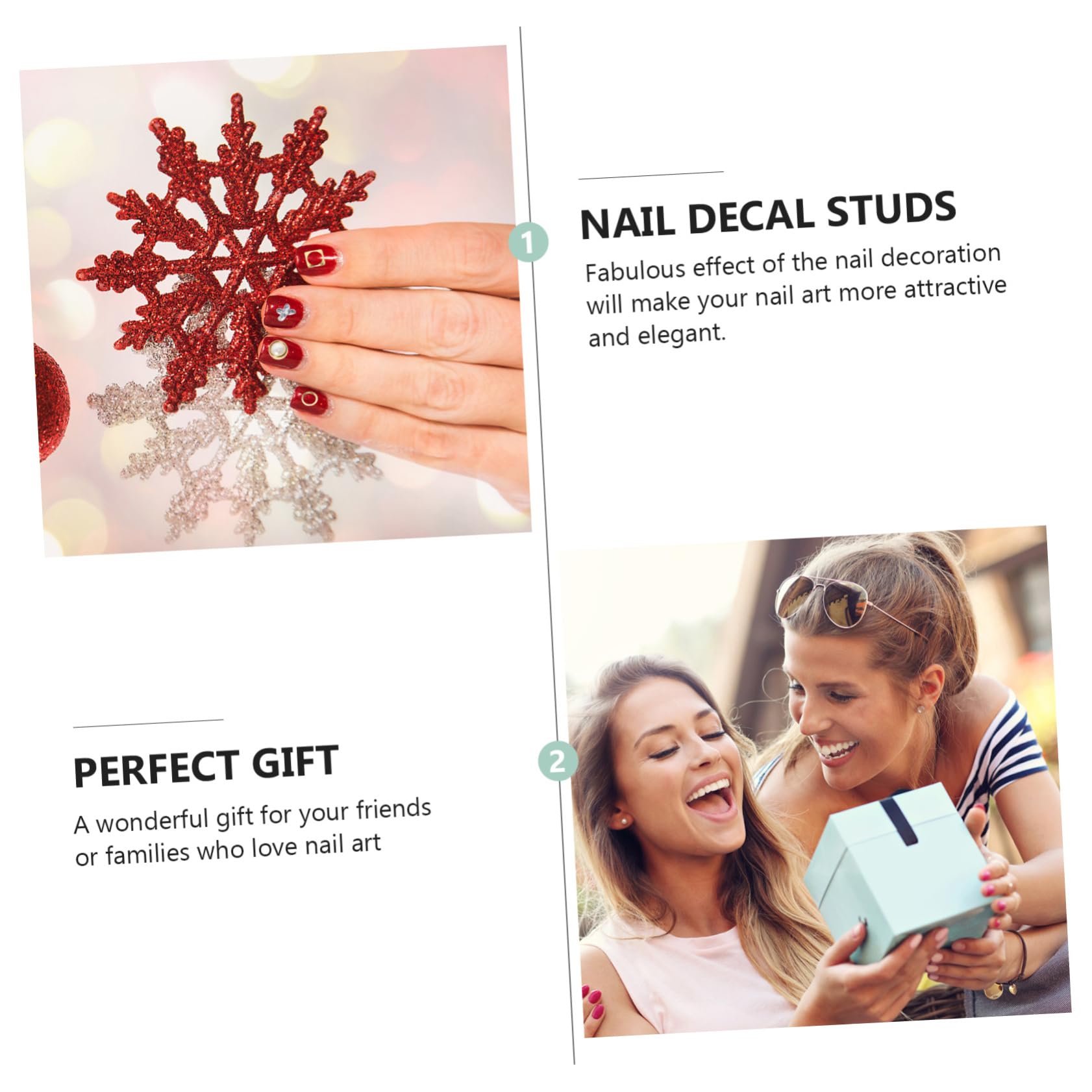 3 Set Decorazioni Per Unghie Dorati Ciondoli Per Nail Art Te Accessori Manicure Eleganti E Facili Applicare Per Principianti E Professionisti 9 Scatole*3