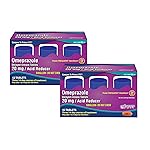 Ohm Omeprazole Delayed-Release Tablets, 20mg Acid Reducer, Treats Frequent Heartburn (12 Weeks of Supply, 84, Count)