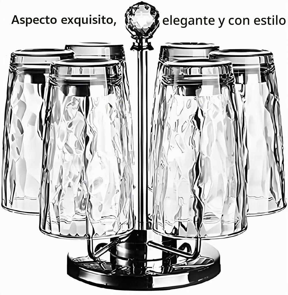 [se siente como vidrio] 450 ml 8 piezas Anti - rotura Taza de plástico Sin BPA Se puede lavar con lavavajillas (transparente)