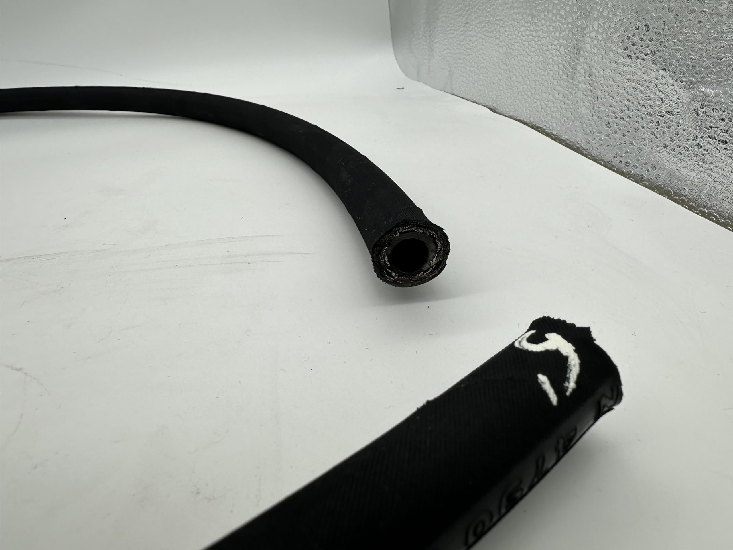 3/8” x 60” Two Wire Hydraulic Hose Assembly / 06 NPTF Female Pipe Swivels