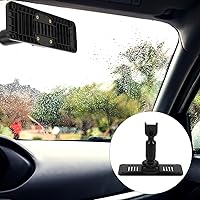 Vista 7 de ULTECHNOVO 1 juego de soporte para espejo de cámara de tablero – Placa trasera para espejo retrovisor – Kit de montaje de cámara de visión trasera