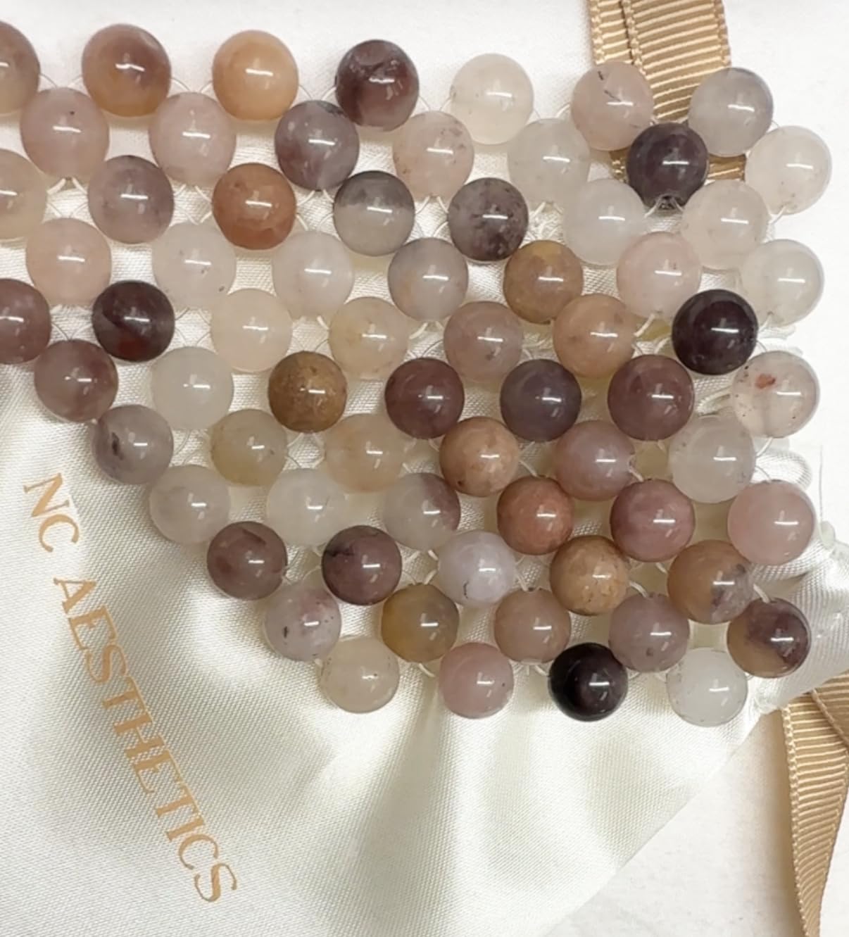 Jade Facial Mask, Facial Cooling Mask with 100% Real Jade, Multi Color Hand Carved Stones, Esthetician Treatment Mask for Soothing, De-puffing, Relieveing Facial Tension.