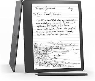 Kindle Scribe (2022 release) - 32 GB, the first Kindle and digital notebook, all in one, with a 10.2" 300 ppi Paperwhite display, with built-in notebook summarisation. Includes Premium Pen