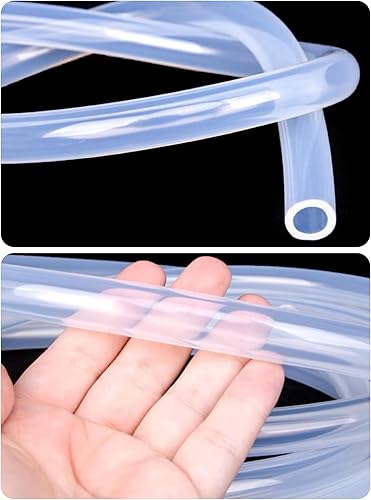 Miniatura 3 de Tubo de silicona de 12 pulgada de identificación, grado alimenticio, 12 pulgadas de diámetro interior x 34 pulgadas de diámetro exterior, mangueras