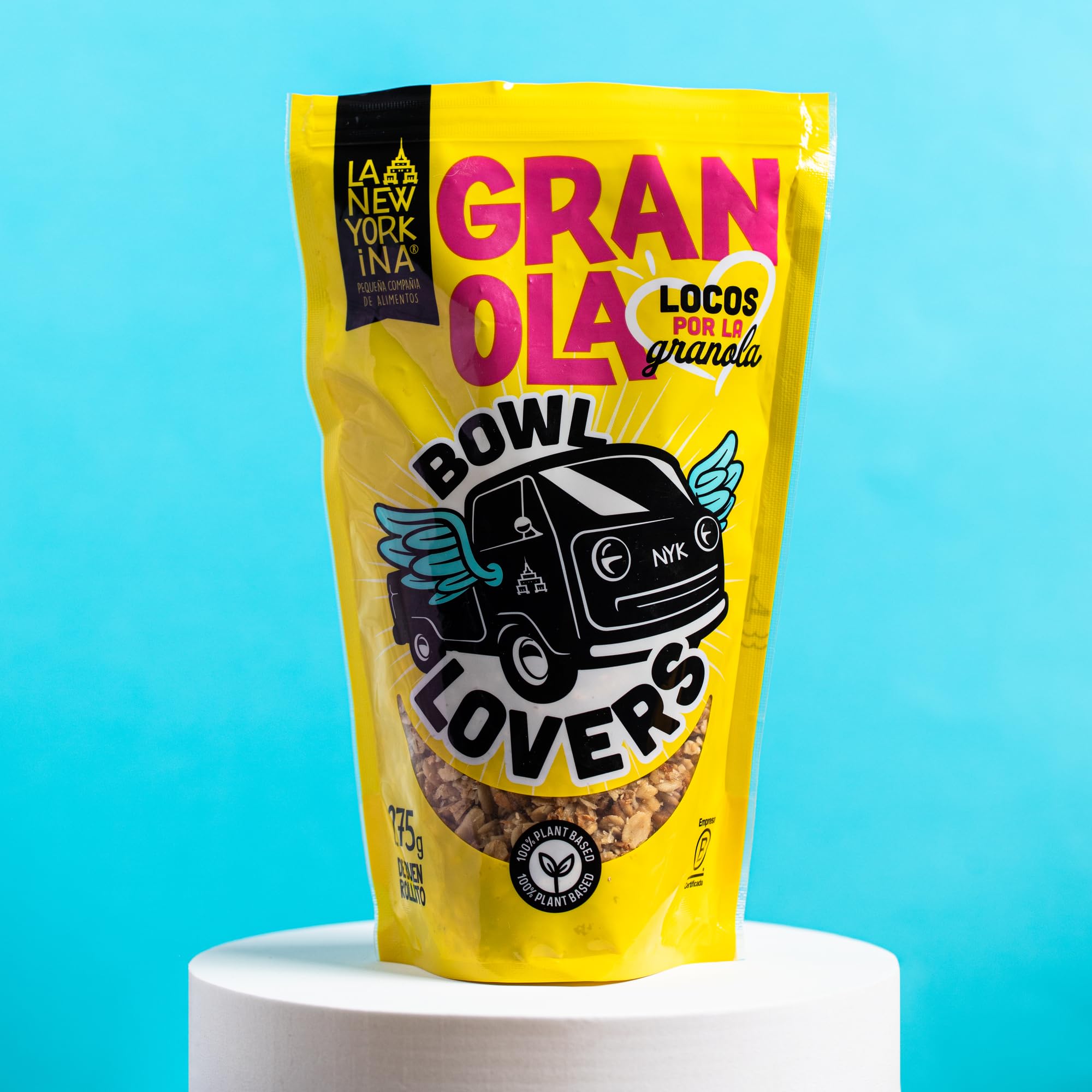 La Newyorkina Granola Bowl Lovers 275g Con Sirope de Agave