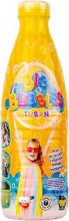 TUBAN 1L Giant Bubble Liquid for Kids | Non-Toxic Bubble Solution Refill Work with Bubbles Machine, Giant Bubble Wand, Bubble Gun Blower for Birthdays, Summer Outdoor Game, Party and More