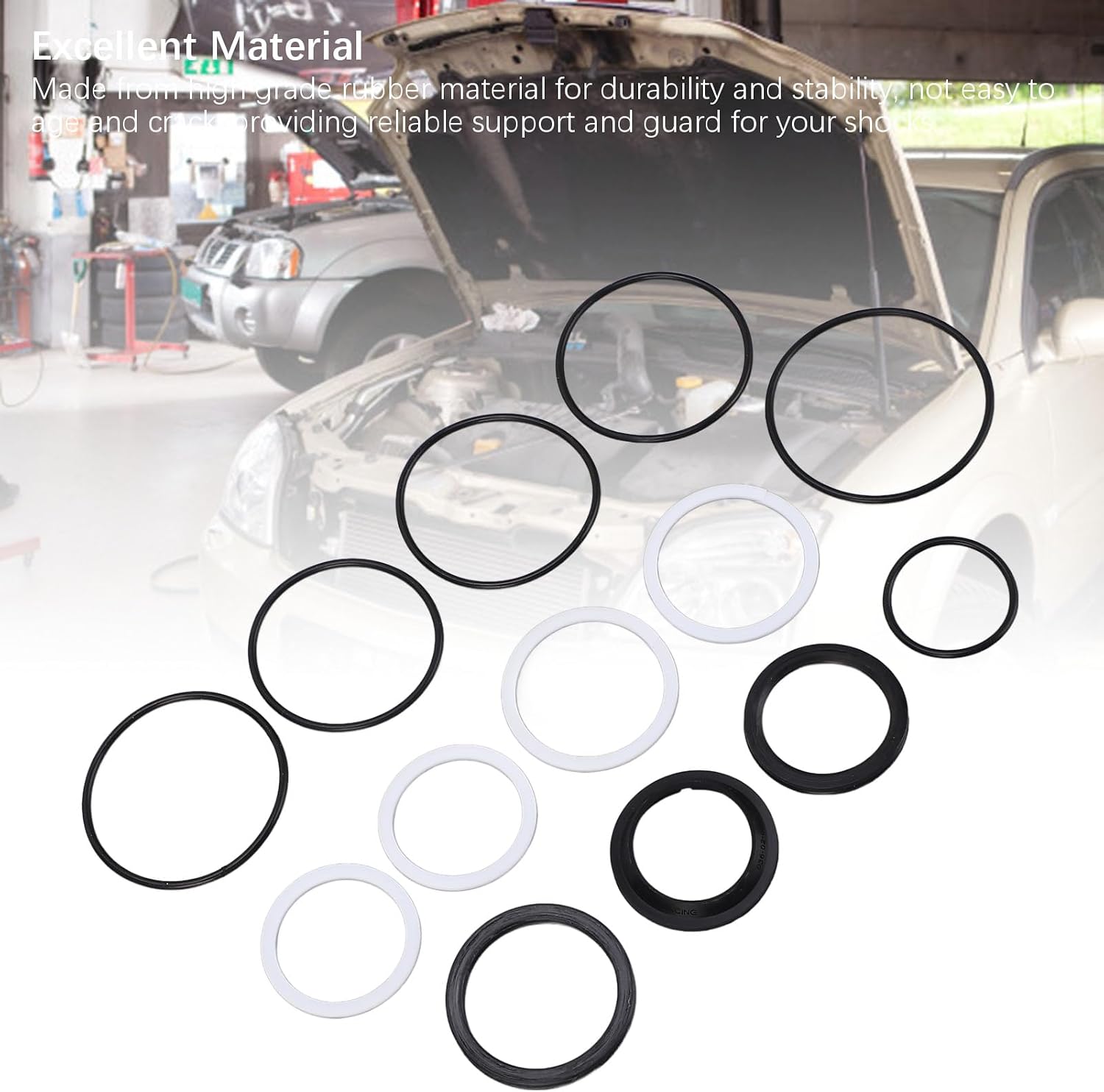 13pcs Air Shock Float Replacements for DPS DPX2 Float X 2014 2017 | Shock Absorber Maintenance Kit, Rubber Suspension Seals, Replacement for Style Shock