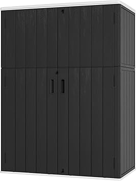 Vertical Outdoor Storage Cabinet - 57 Cu.ft