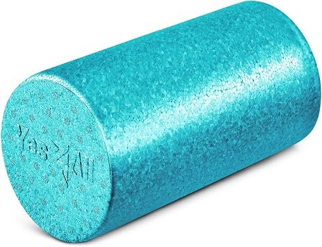 Yes4All High Density EPP Round Back Roller Foam Exercise Foam Roller for Yoga, Pilates, Stretching - 30, 45, 60, 90 cm