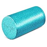 Yes4All High-Density EPP Round Back Roller Foam, Exercise Foam Roller for Yoga, & Pilates, Multiple Sizes and Colours, Turquoise - 12 inches