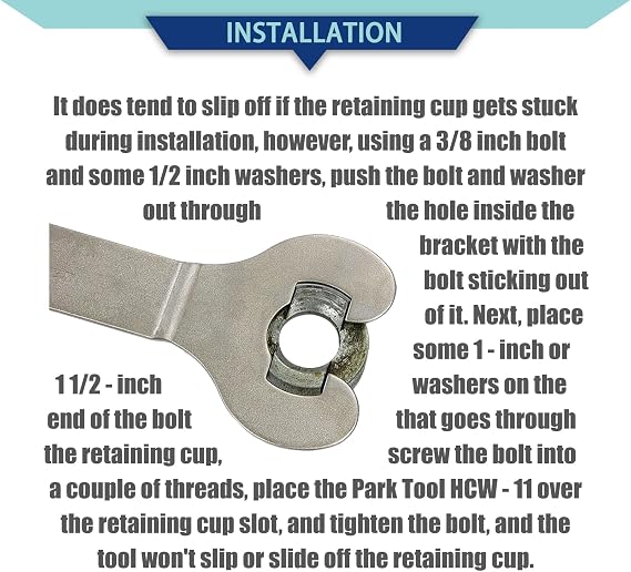 Ziyuan Slotted Bottom Bracket Adjustable Cup Wrench/bottom bracket wrench/bicycle bottom bracket tool/adjustable cup-shaped wrench -16mm