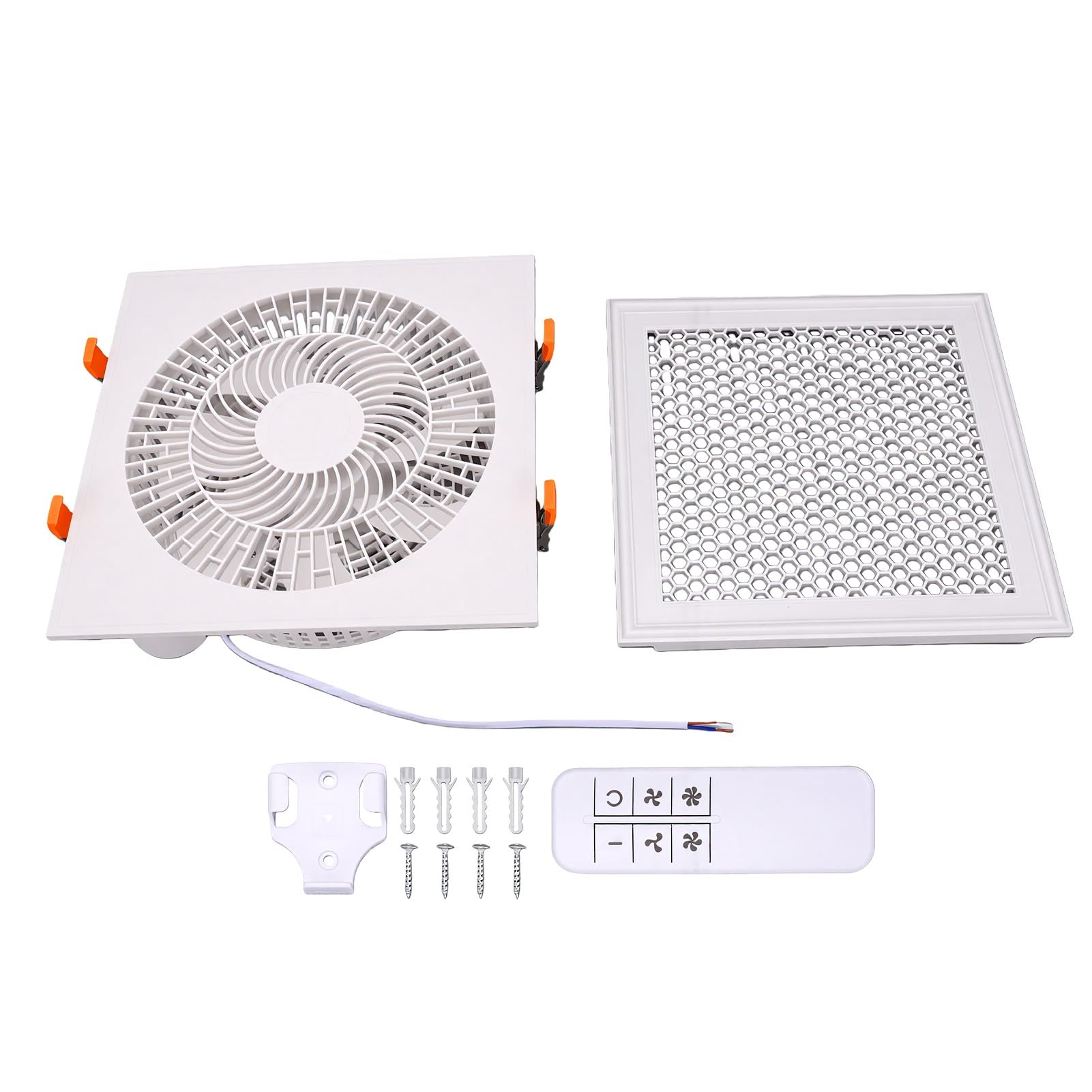 Fafeicy Ventilador Enfriador de Aire, Control Remoto con Temporizador de 300 X 300 Mm