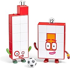 Figuras de Numberblocks Friends Once y Dos, Números para Niñeros, Juguetes Matemáticos para Niños 3-5, Figuritas Pequeñas para Niños, Juguetes Educativos y de Aprendizaje Preescolar, Regalos de Cumpleaños para Niños