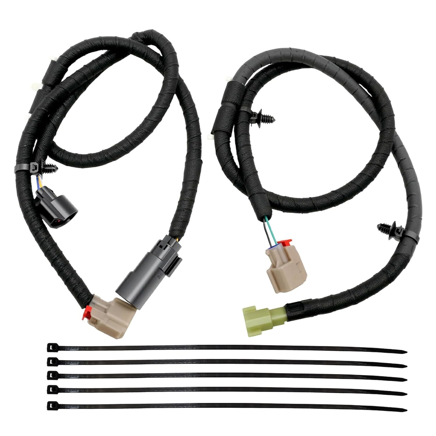 ML3Z-14A411-D Truck Rear Cargo Box Bed Light Lamp Illumination Wiring Jumper Harness Set for Ford F-150 Lariat XLT STX XL 2021-2025 Replaces ML3Z-14A411-F Driver Passenger Side