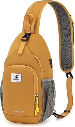 NiuKom Crossbody Sling Backpack For Men & Women - Paris Eiffel Tower Print Travel Daypack With Multiple Pockets - View #13