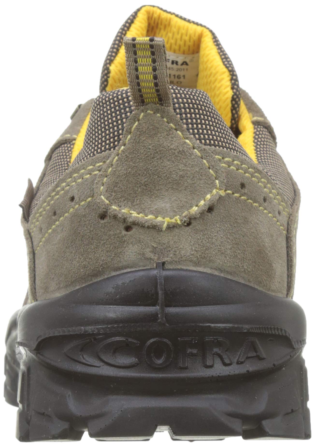 Cofra NT060-000.W43 NEW NILO S1 P SRC Sicherheitsschuhe, Beige/Gelb, Größe 43